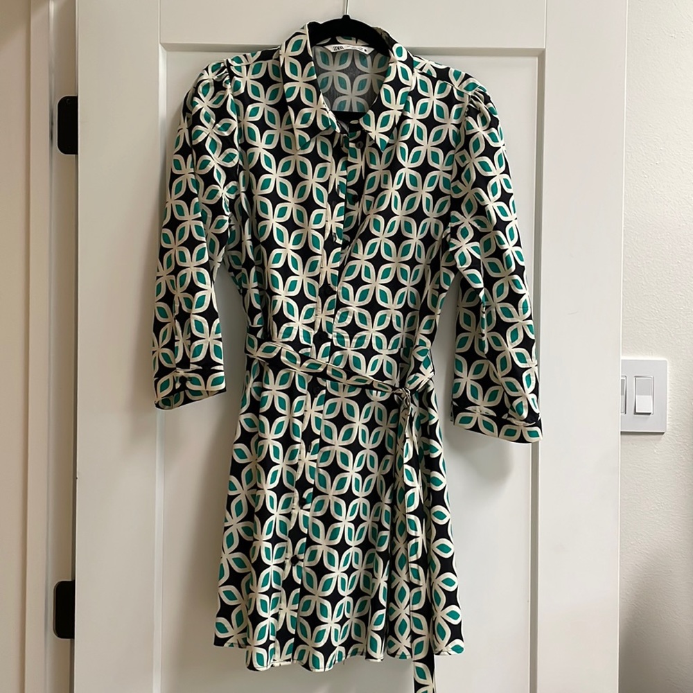 Zara graphic dress